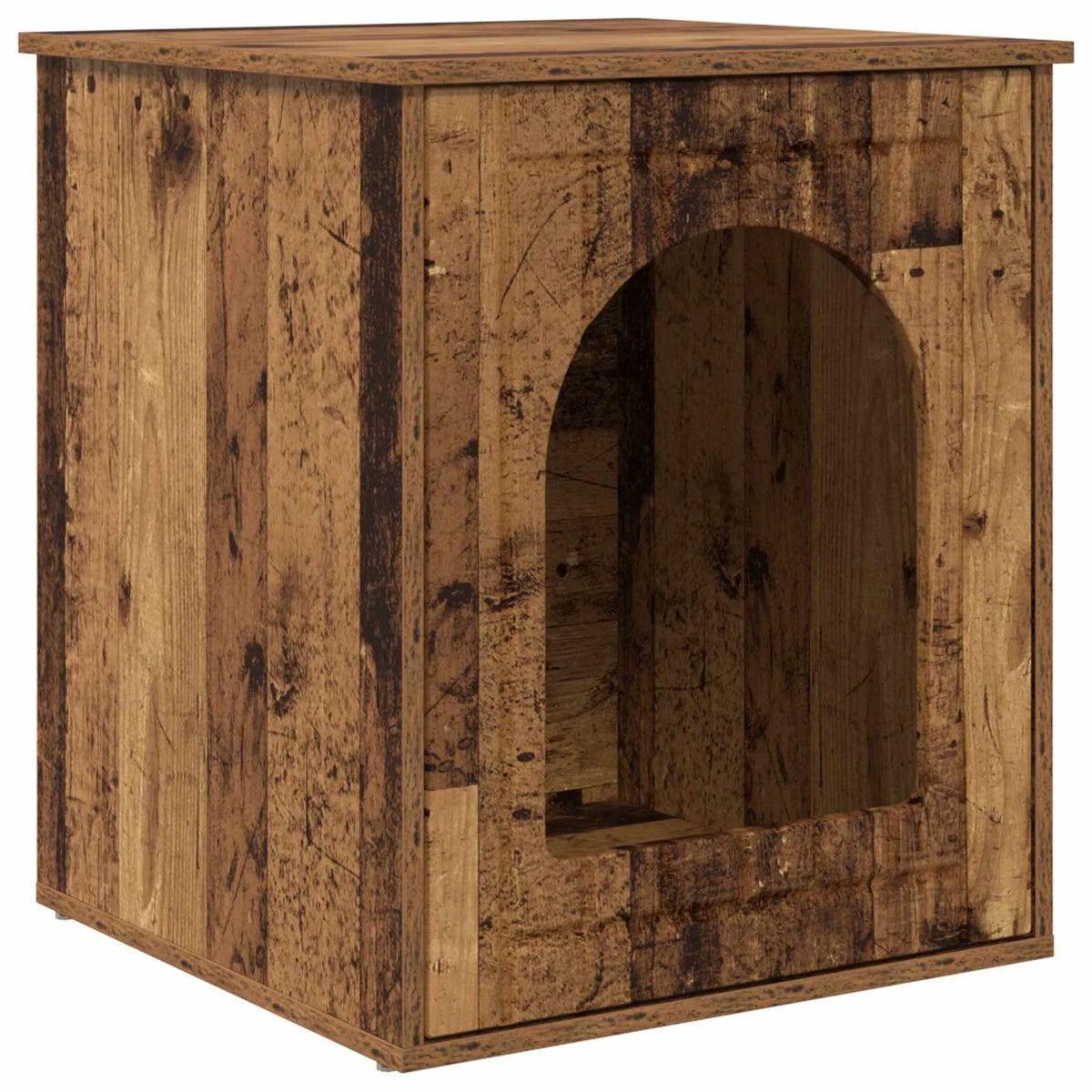 Casa per gatti 53 x 52 x 62 cm in legno ingegnerizzato