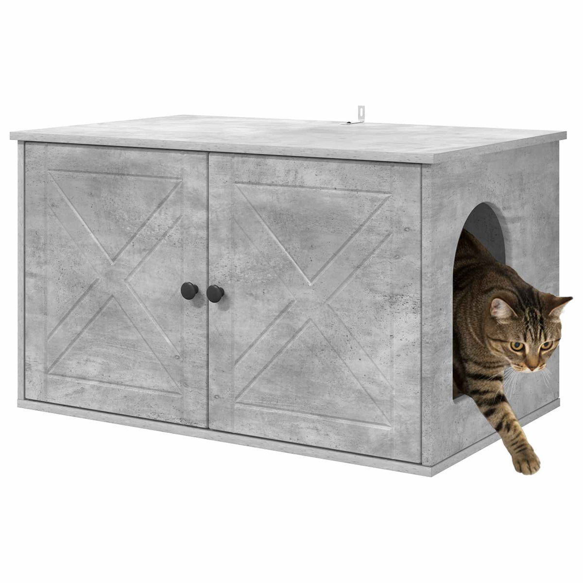 Casa per Gatti Calcestruzzo 85 x 55 x 50,5 cm