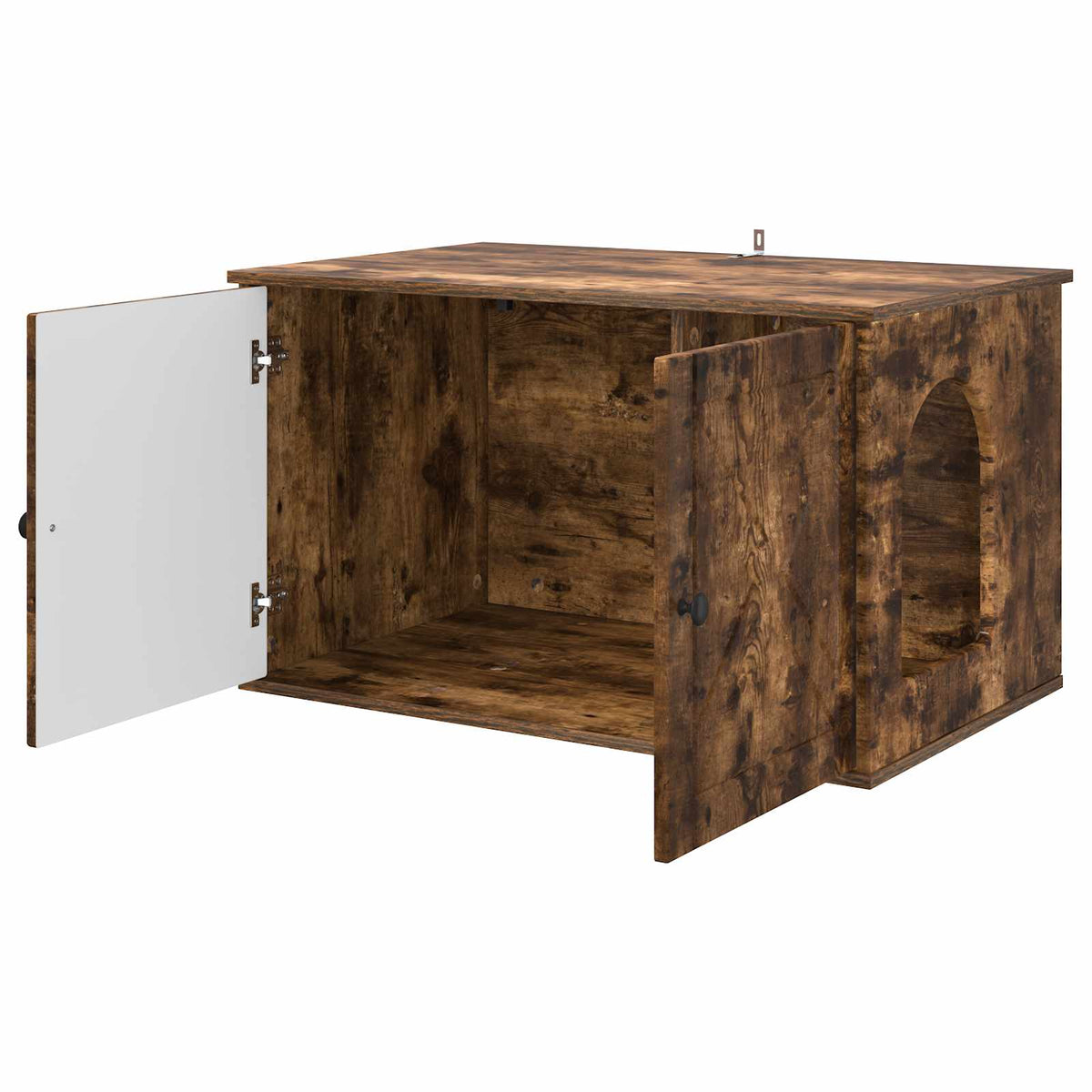 Casa per Gatti Rovere Fumo 85 x 55 x 50,5 cm