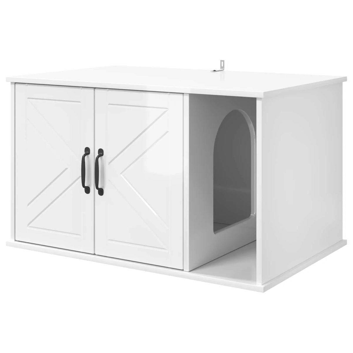 Casa per gatti 85 x 55 x 50,5 cm in legno ingegnerizzato