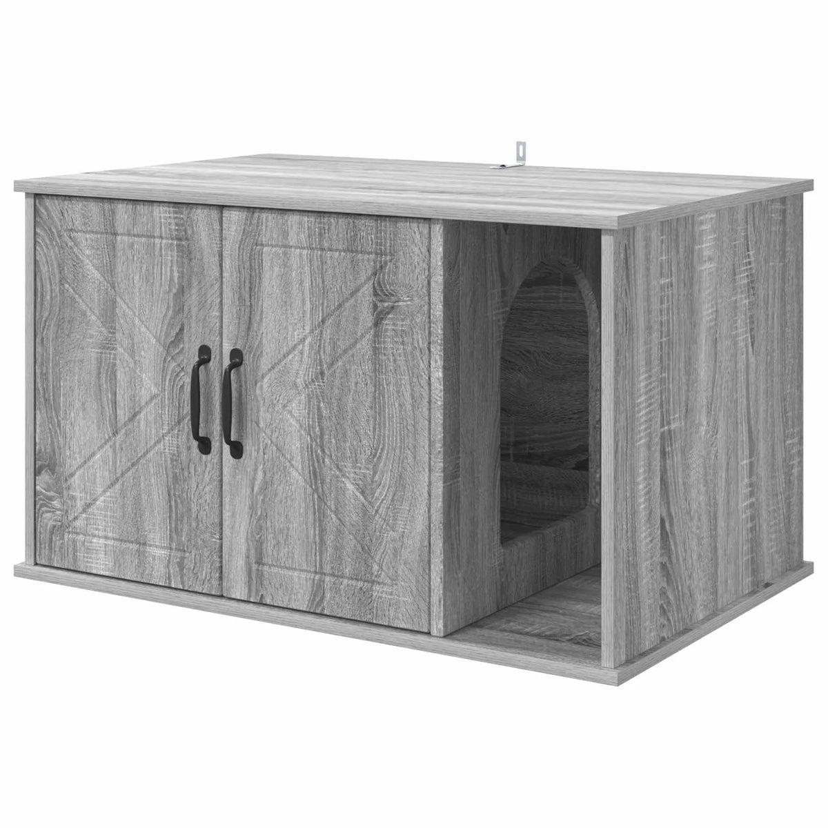 Casa per gatti 85 x 55 x 50,5 cm in legno ingegnerizzato