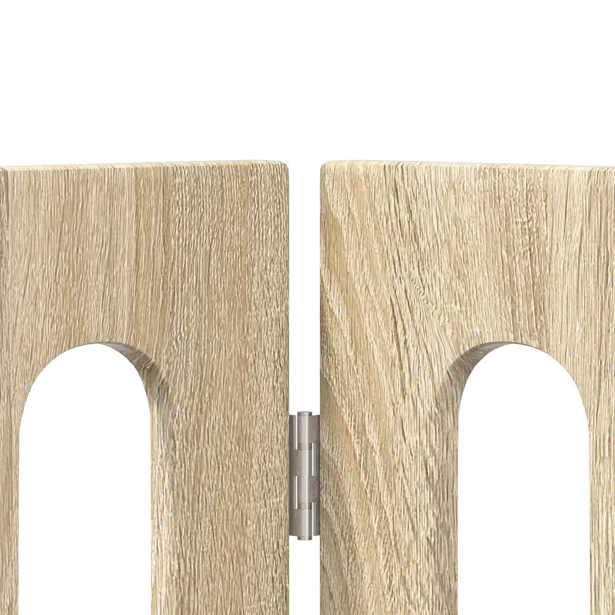 Recinto pieghevole per animali 2 pz Rovere Sonoma