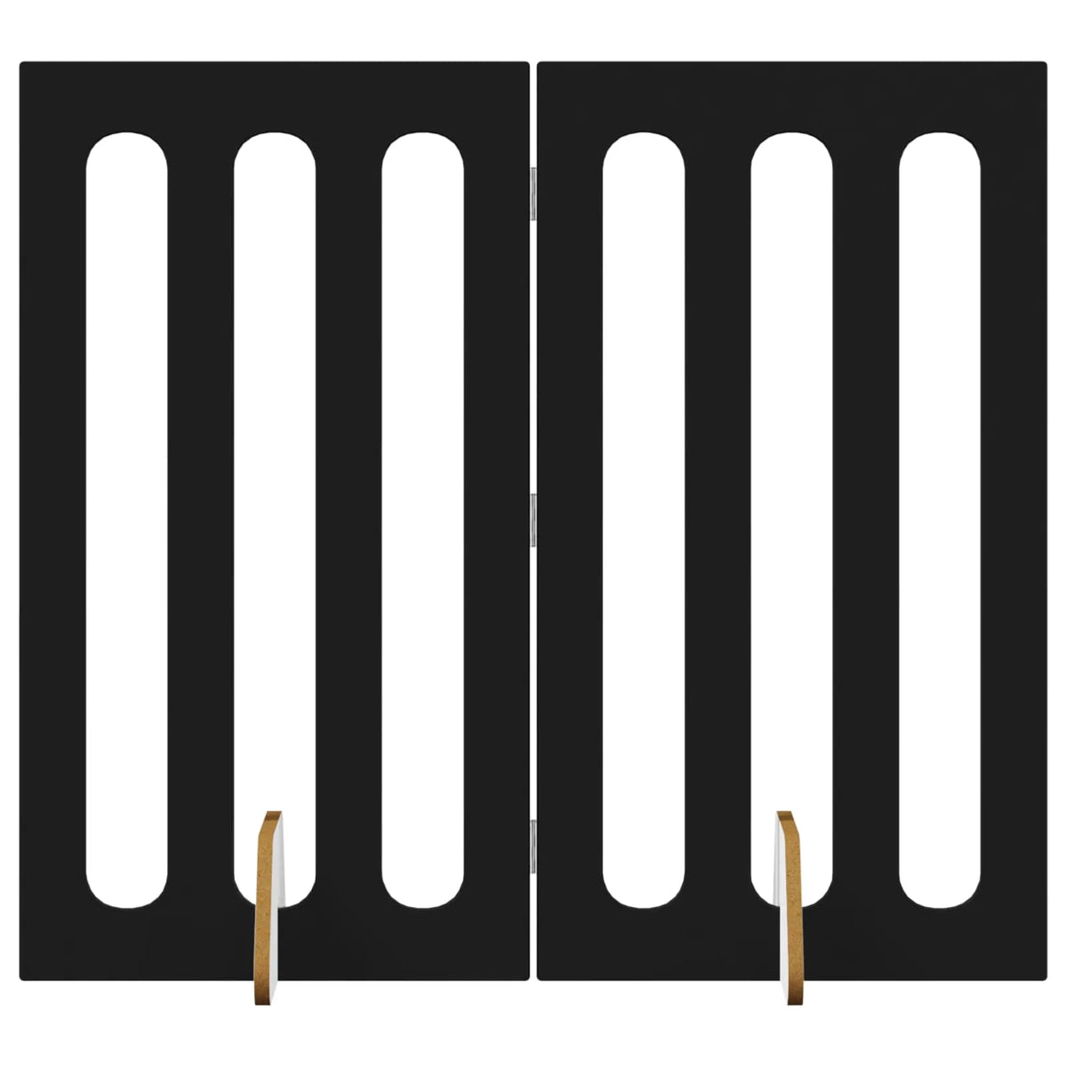 Recinto pieghevole per animali 2 pz 100,5x38x90 cm