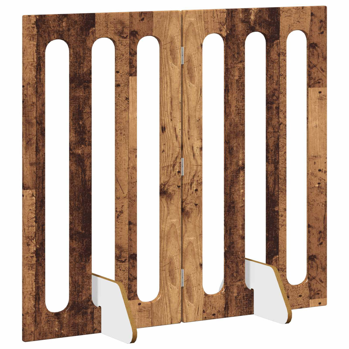 Recinto pieghevole per animali 2 pz Legno di