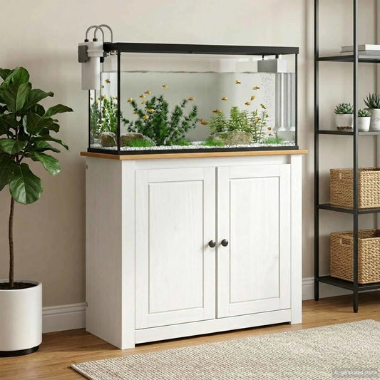 Supporto per acquario PANAMA 81 x 36 x 73 cm in legno di pino