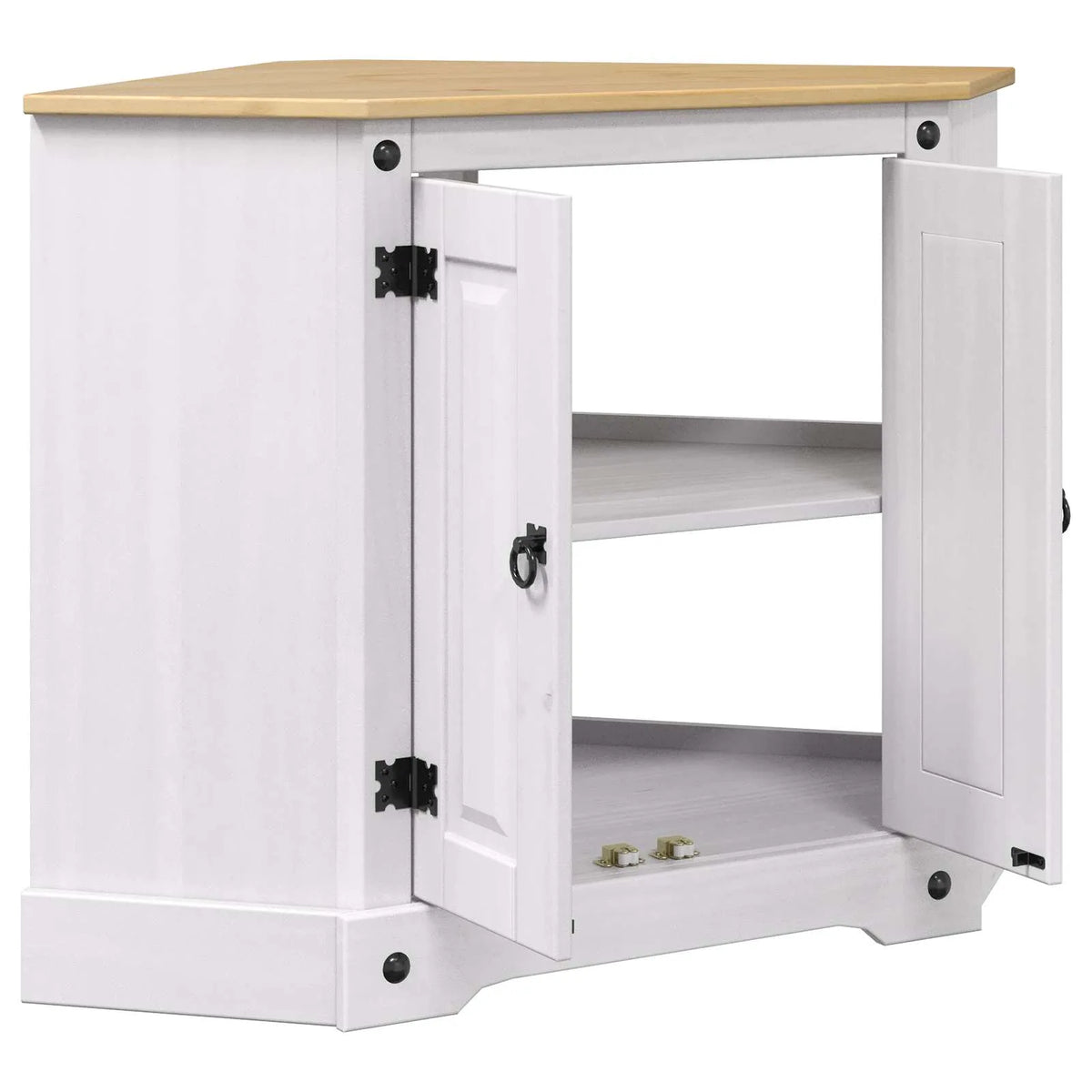 Supporto per acquario Corona 70 x 70 x 73 cm, legno massello di pino