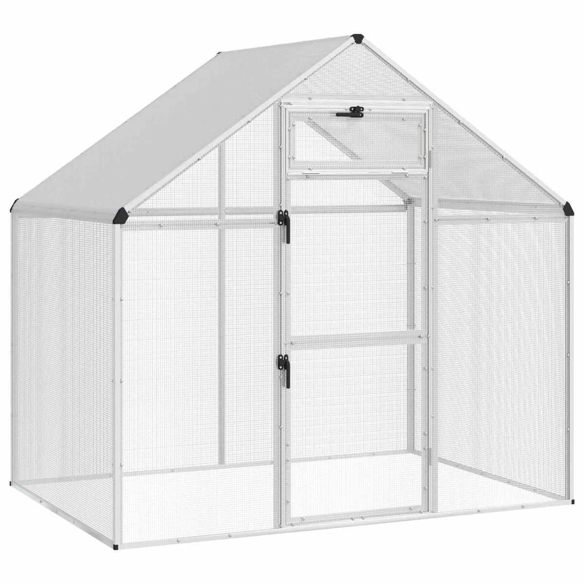 Gabbia per uccelli esterna 181,5 x 112,5 x 173,5 cm