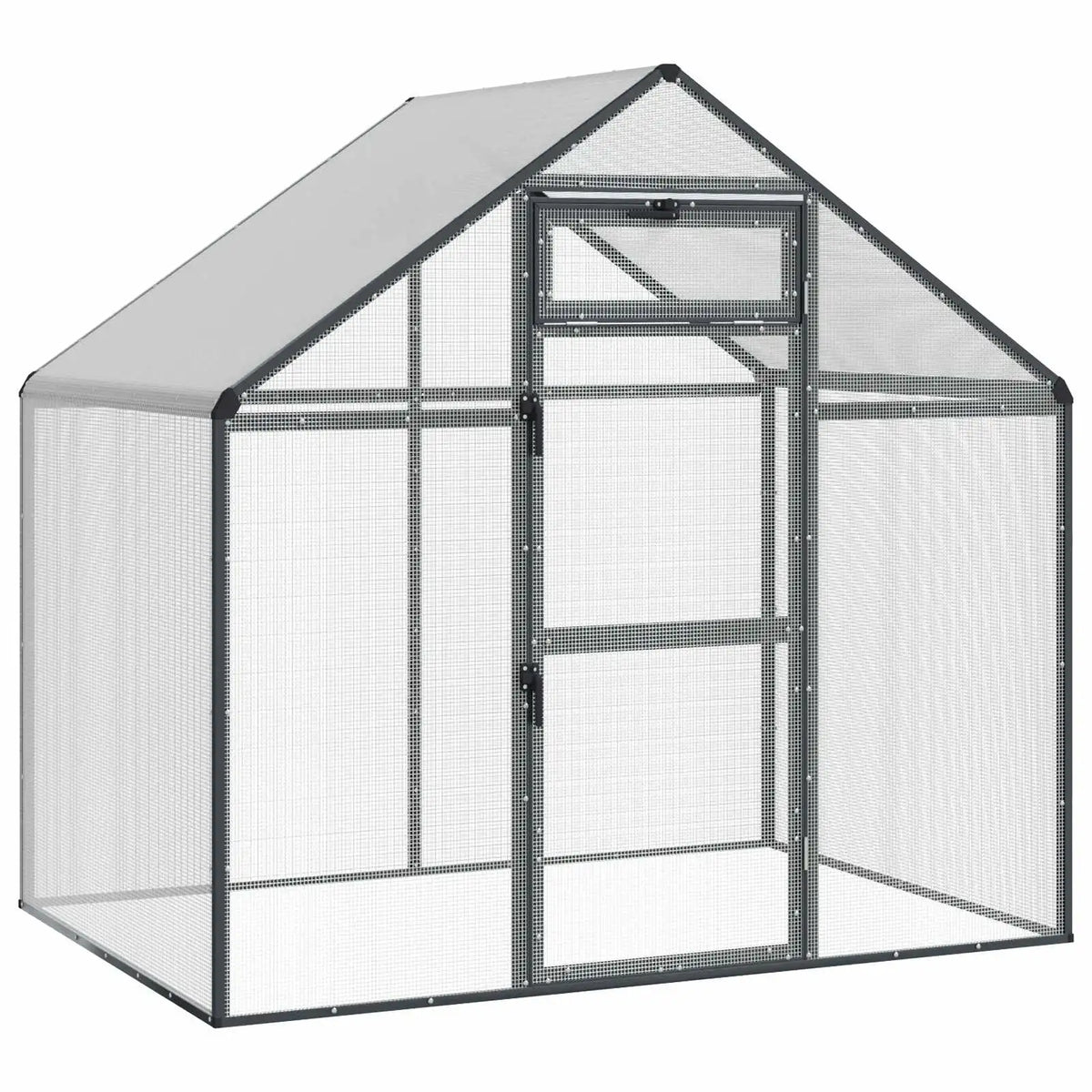 Gabbia per uccelli esterna 181,5 x 112,5 x 173,5 cm