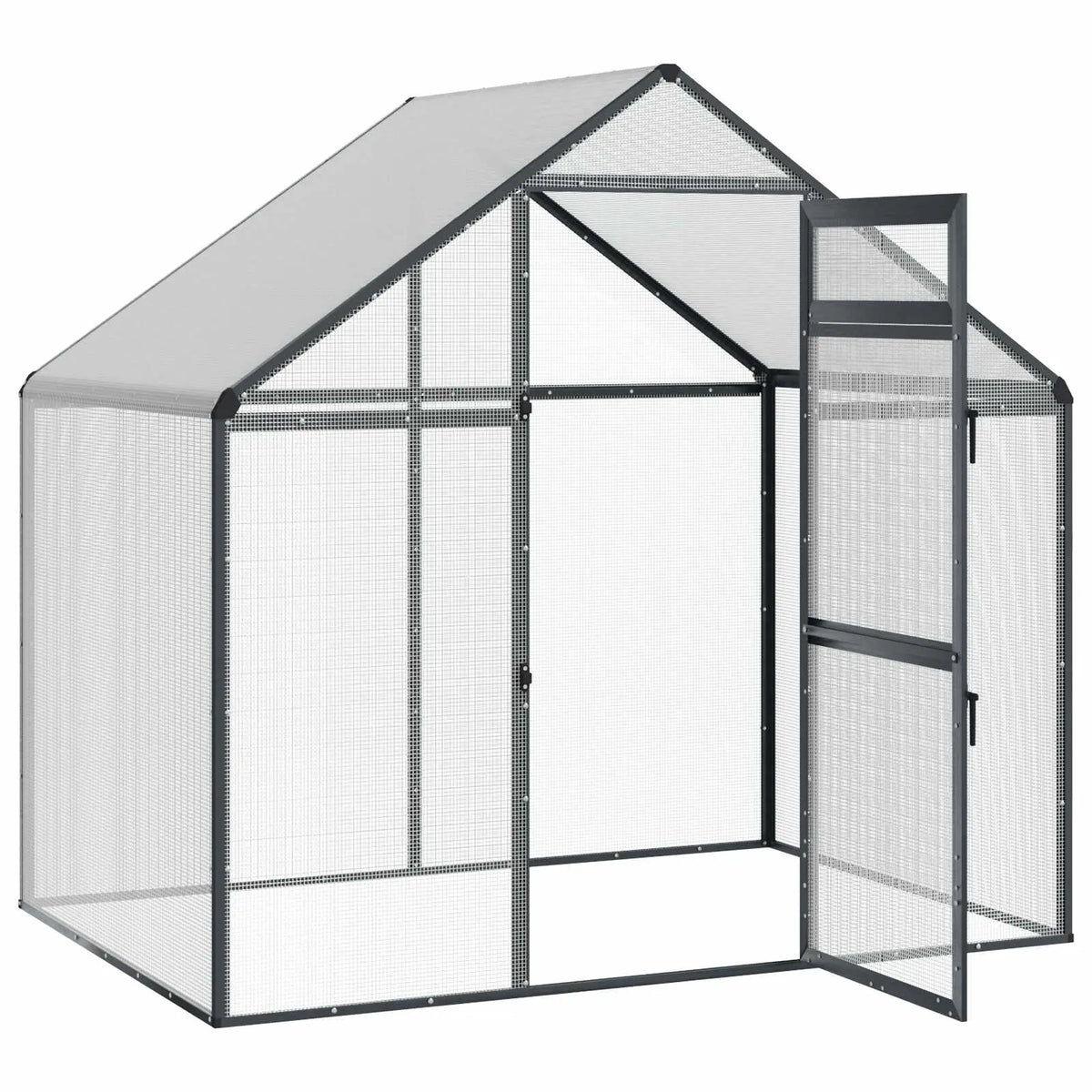 Gabbia per uccelli esterna 181,5 x 112,5 x 173,5 cm