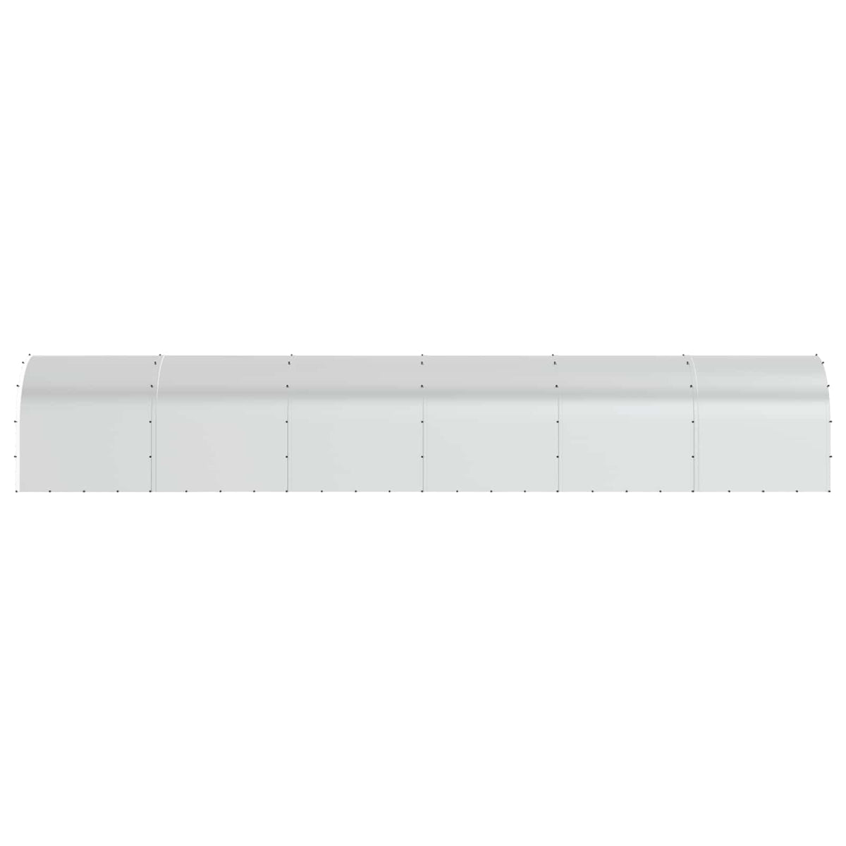 Pollaio Argento 1200 x 200 x 200 cm Acciaio zincato