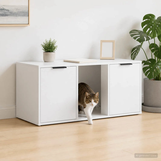 Mobile per gatti 100x49x45 cm in legno ingegnerizzato