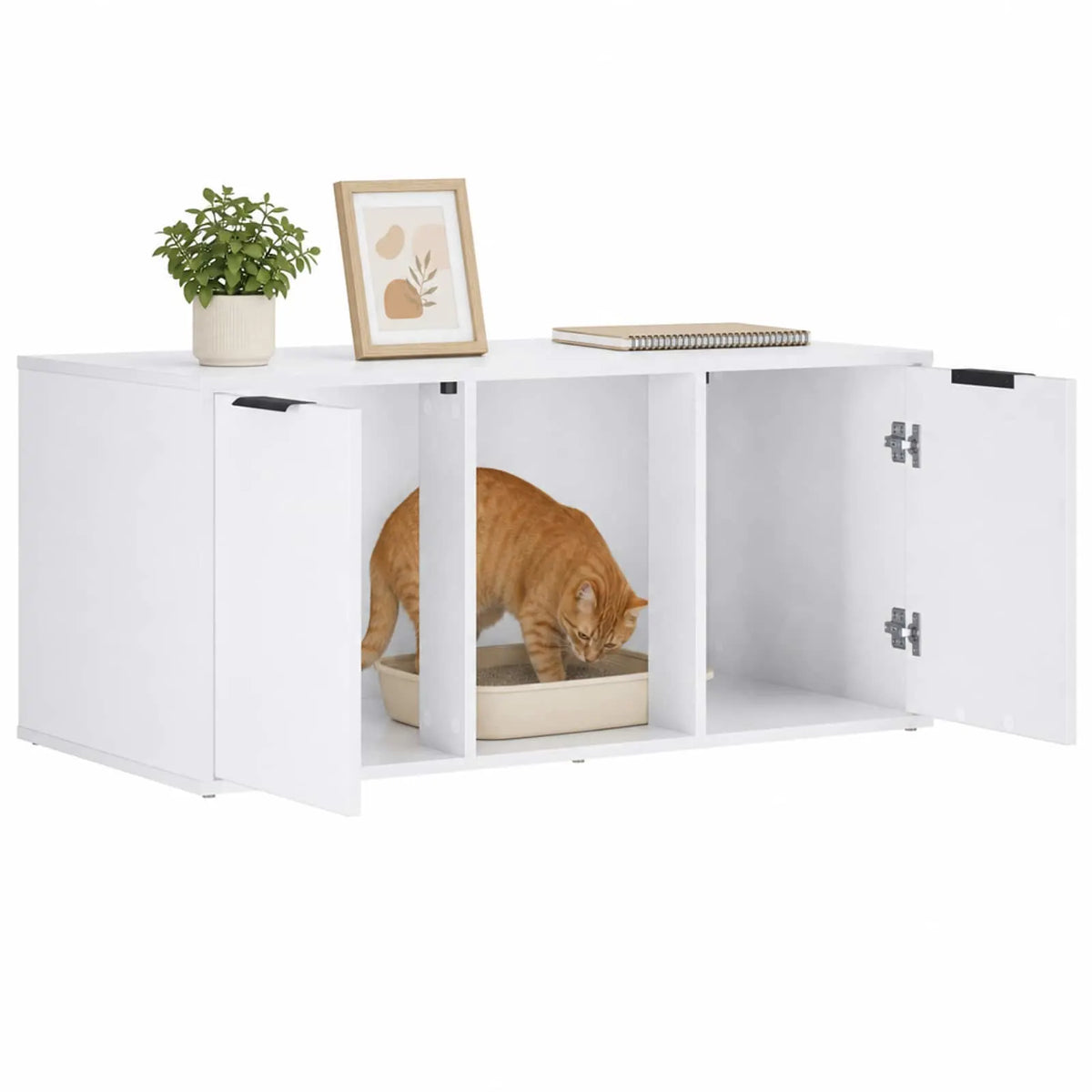 Mobile per gatti 100x49x45 cm in legno ingegnerizzato