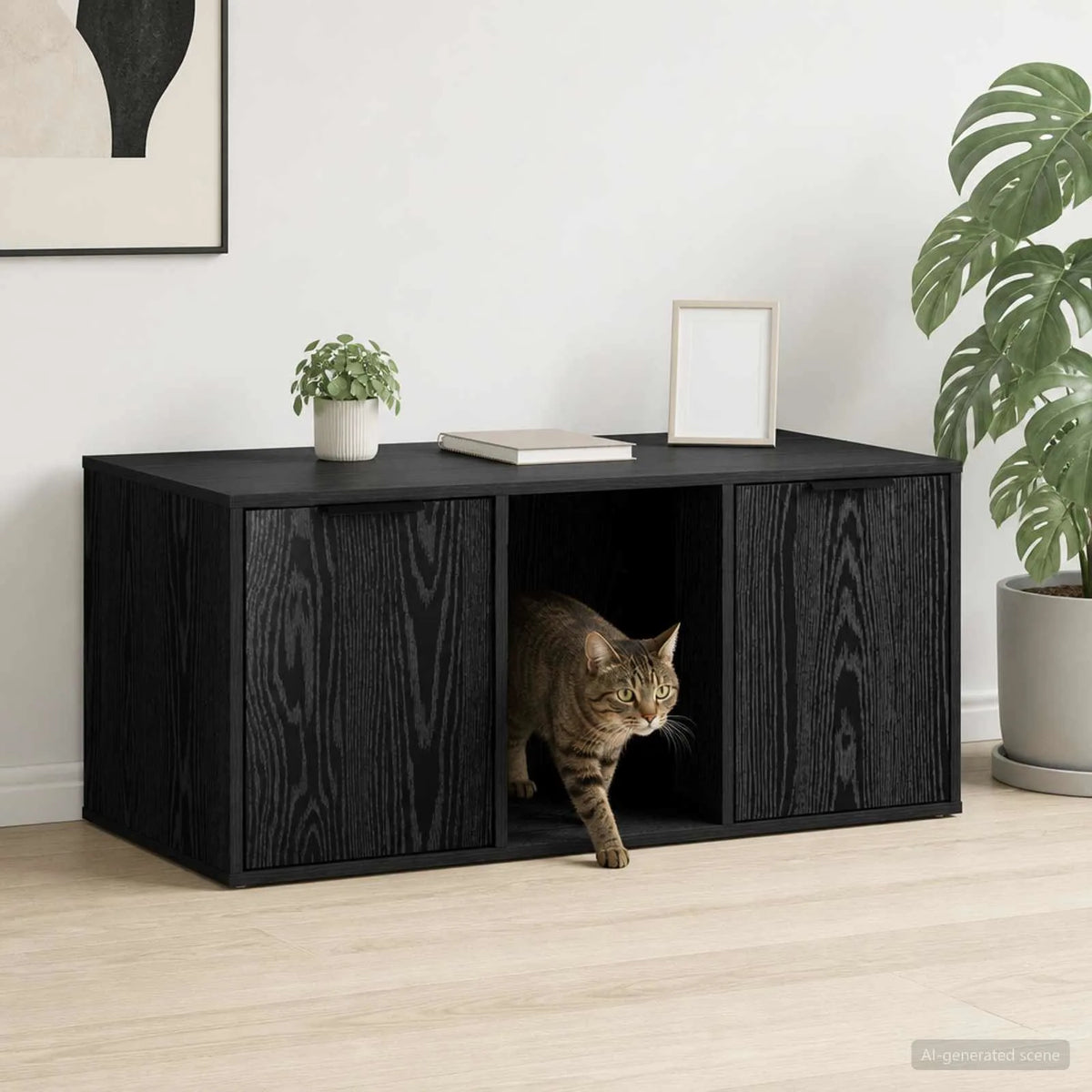 Mobile per gatti 100x49x45 cm in legno ingegnerizzato