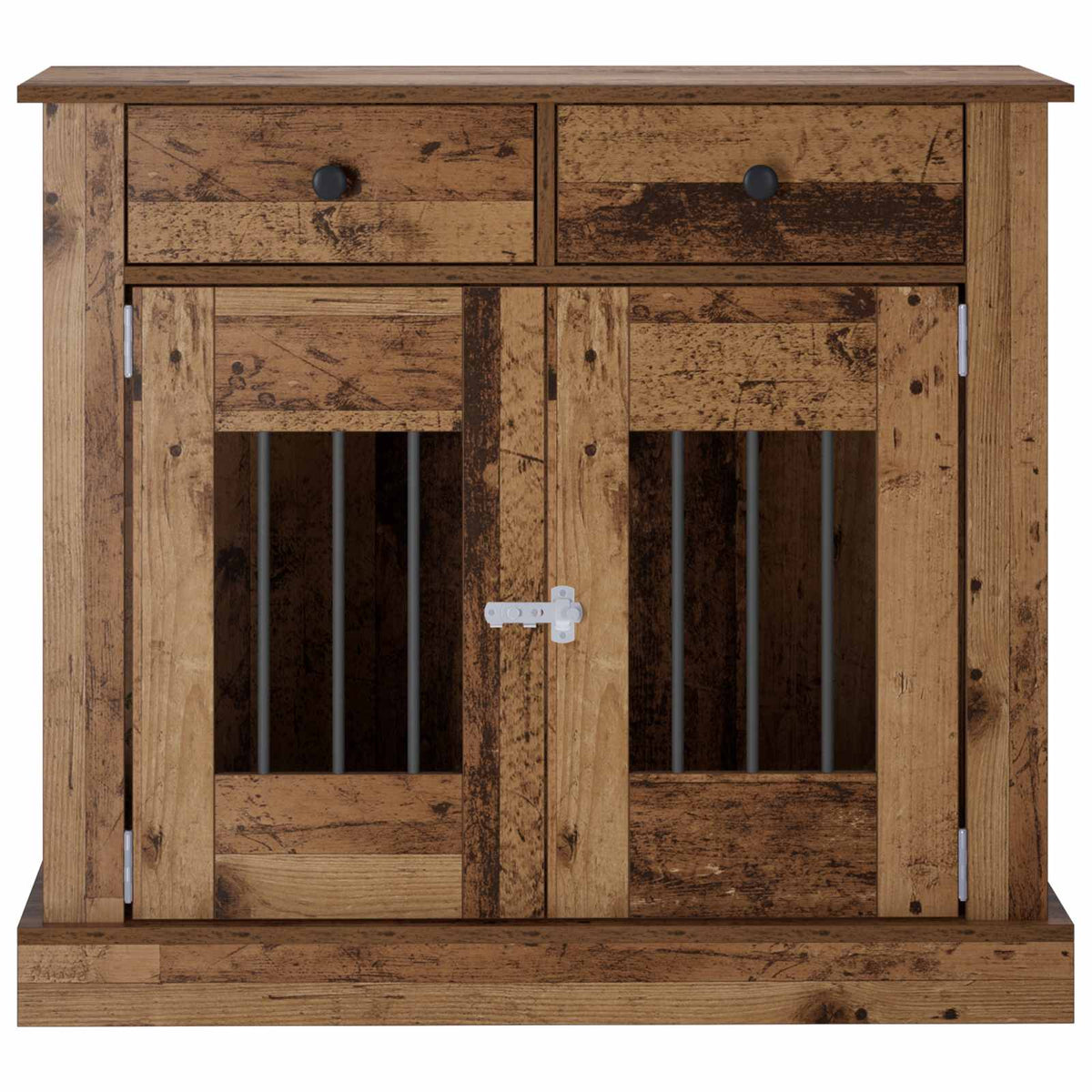 Mobile da cassa per cani Legno antico 90 x 47,5 x 80 cm