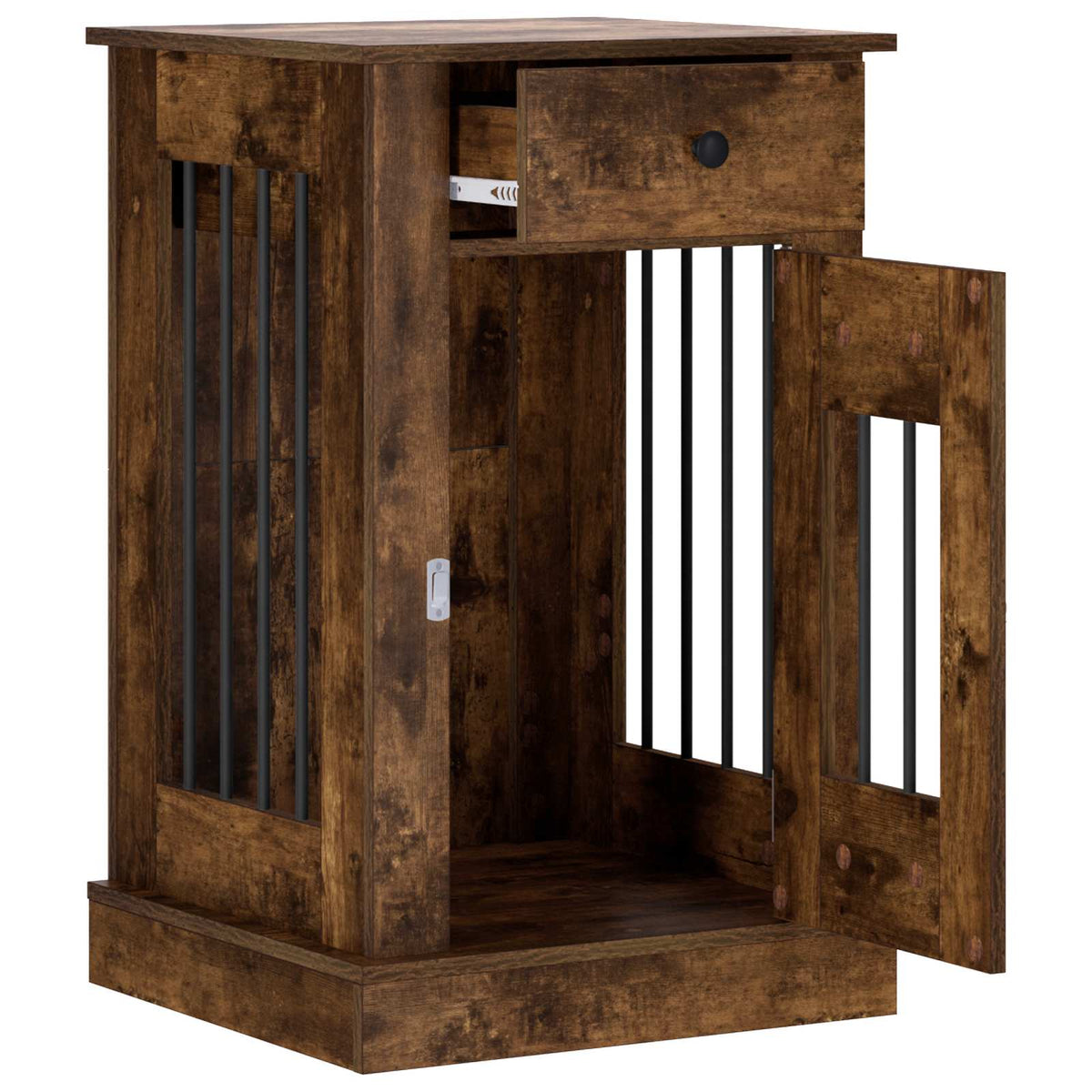 Mobile da cassa per cani Rovere Fumo 50 x 47,5 x 80 cm