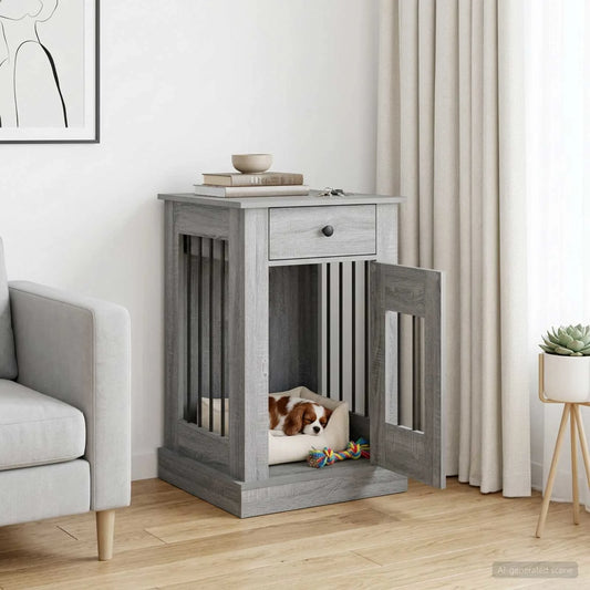 Mobile da cassa per cani 50 x 47,5 x 80 cm in legno ingegnerizzato